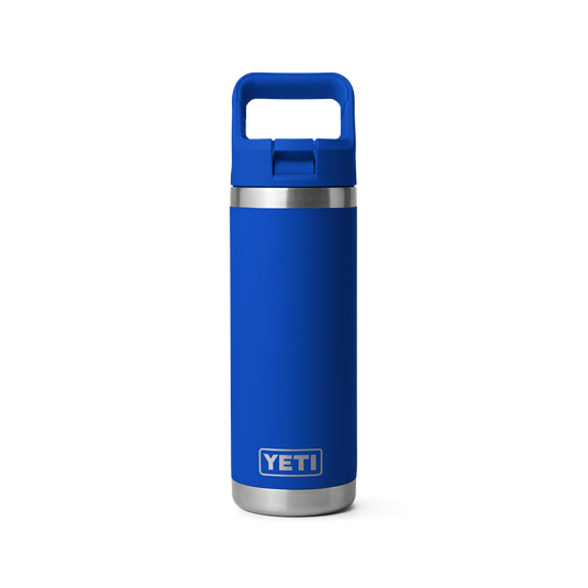 Yeti Rambler 18oz (532ml) Reusable Bottle with Straw Cap