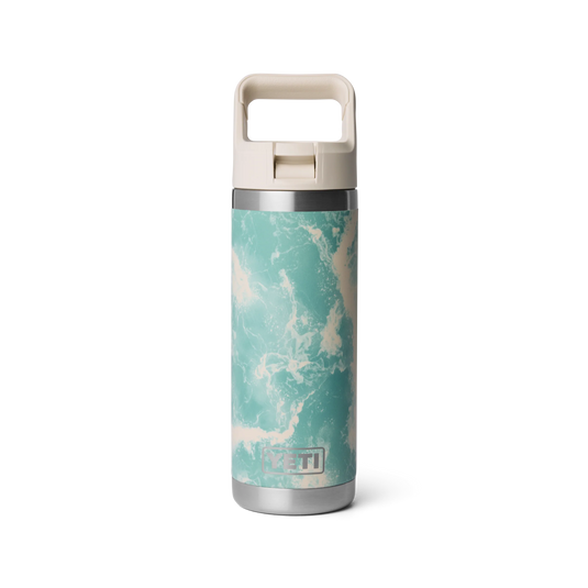 Yeti Rambler 18oz (532ml) Reusable Bottle with Straw Cap