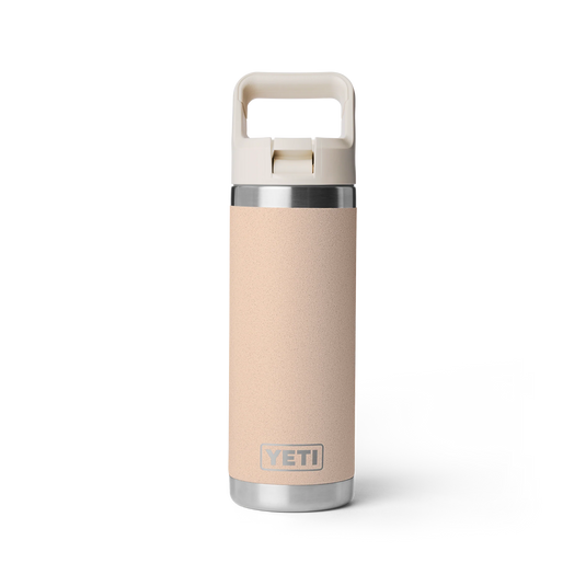 Yeti Rambler 18oz (532ml) Reusable Bottle with Straw Cap