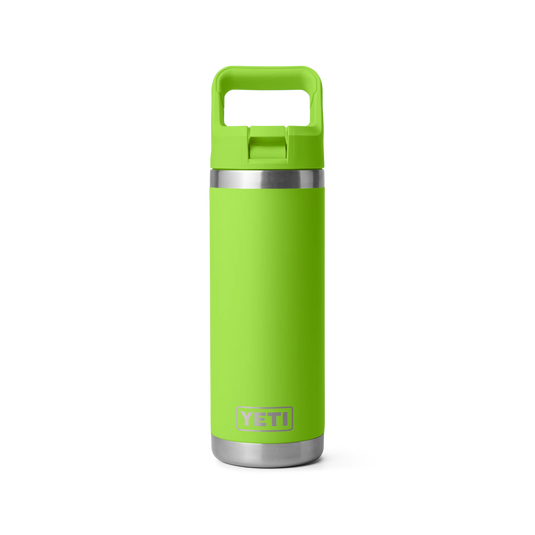 Yeti Rambler 18oz (532ml) Reusable Bottle with Straw Cap