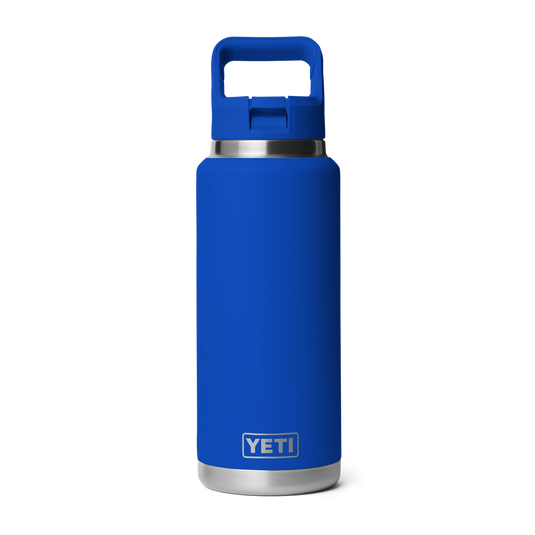 Yeti Rambler 36oz (1L) Reusable Bottle with Straw Cap